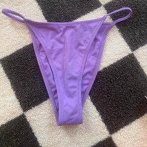 purple bikini